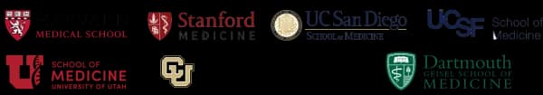 Medical school and university logos